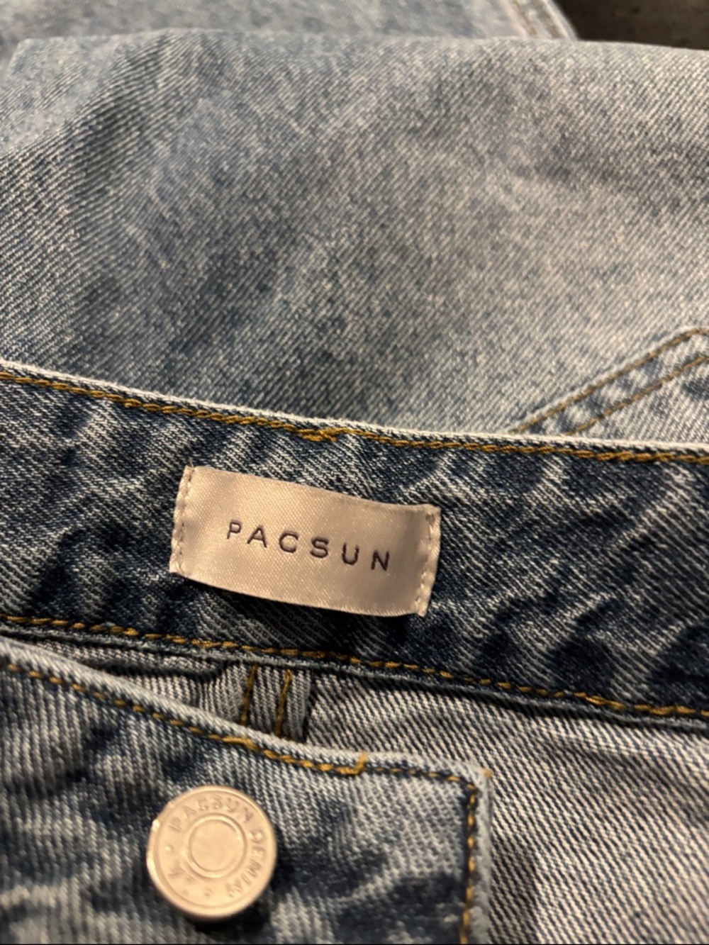 Pacsun  Light Blue High-Waisted Denim Jeans - Picture 2 of 9